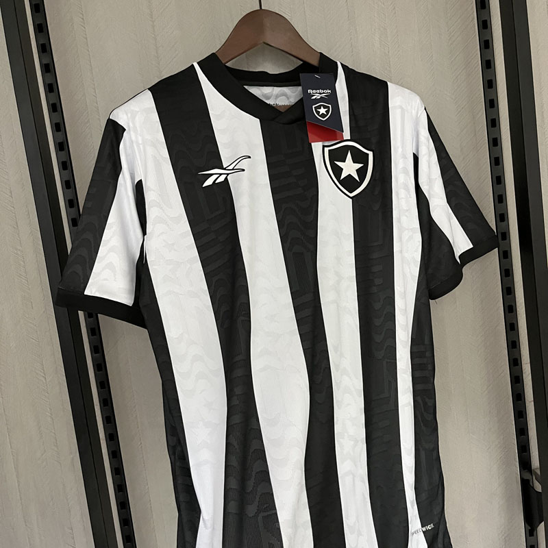 2023 24 Botafogo Tricou Acasa Alb-negru 3