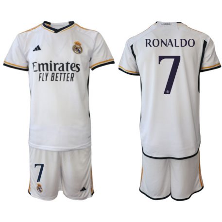 Real Madrid 23-24 Tricou Acasa NO 7 Cristiano Ronaldo