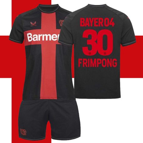 Bayer 04 Leverkusen 2023-24 Tricou Acasa 30 FRIMPONG