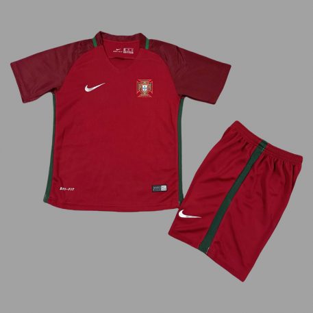 2016 Portugal Tricou Acasa Pentru Copii Roșu