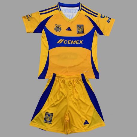 2024 25 Tigres Tricou Acasa Tricou fotbal Copii Galben