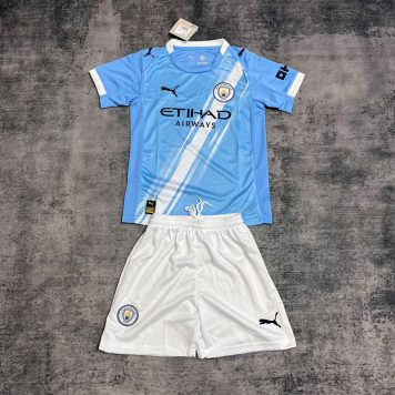 Echipament Manchester City Acasă 2025/26 pentru Copii